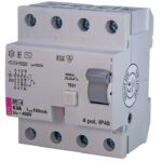 Дифференциальное реле ЕТІ EFI-4 63/0,1 тип AC (10 kA),Реле диференційне (ПЗВ) EFI-4 63/0,1 тип AC (10 kA)? ETI