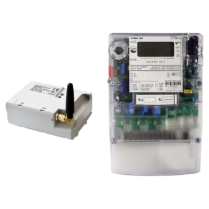 фото_Лічильник електроенергії GAMA 300G3B, Elgama-Elektronika, Лічильник GAMA 300G3B (100A), 3x220/380B, кл.т.1, багатотар, Elgam + Програмований контролер MCL 5.10_Solensy