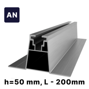 Блок безпрофільної AL AN системи 200 H=50