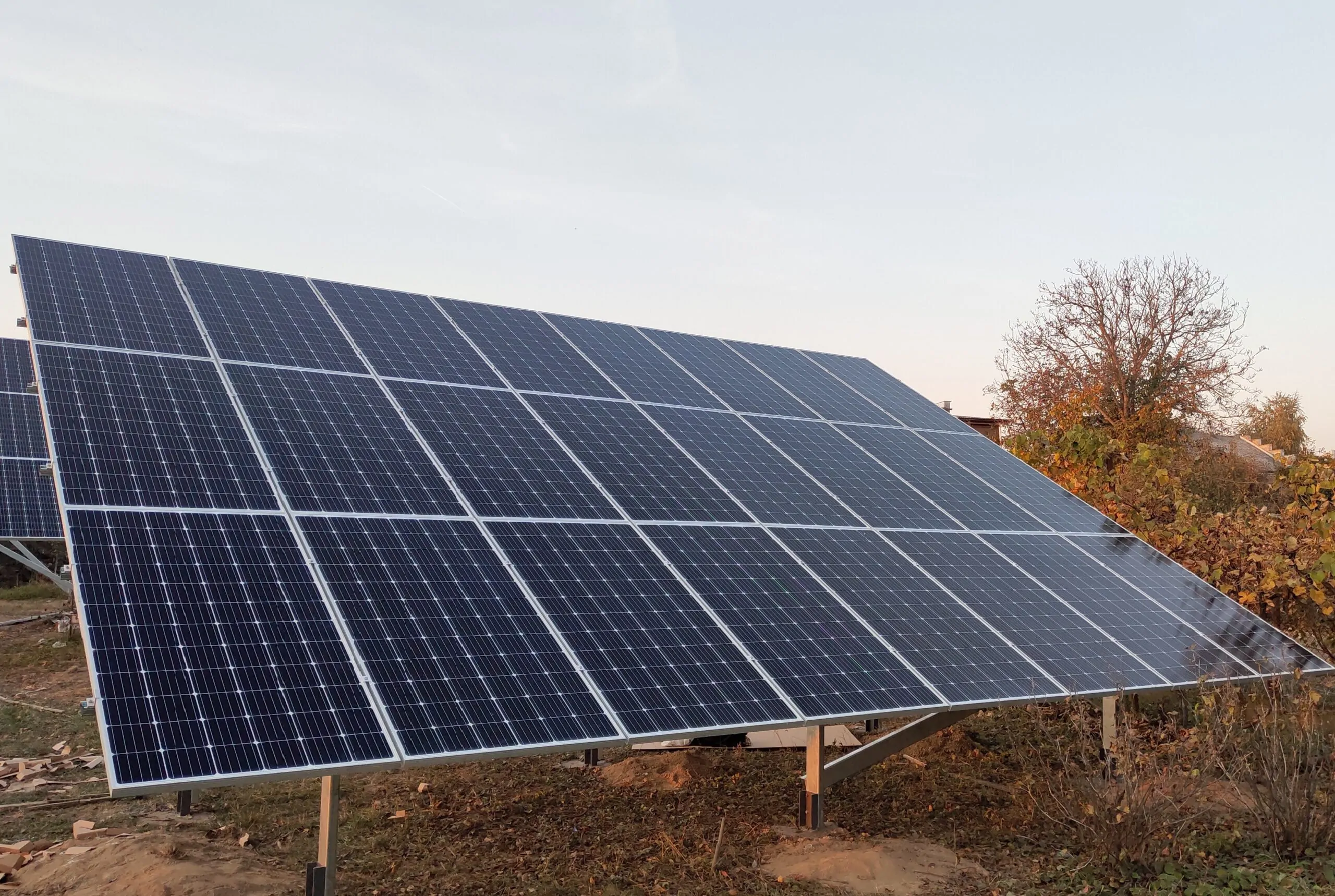 Конструкція оцинкована двостійкова дворядна SF-2-2 СОЛЕНСІ